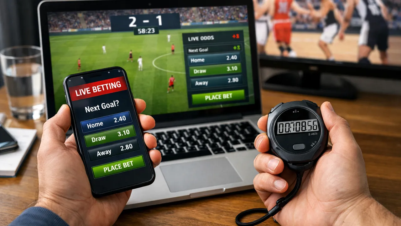 Live Betting Strategy for Faster In-Play Decisions